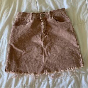 Brandy Melville John Galt corduroy skirt